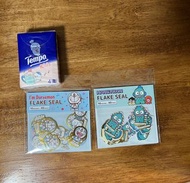 水怪 多啦A夢 魚怪 貼紙 sticker  flake seal 10款