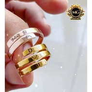 Be You - Kind Ring | Custom Rust-Resistant Ring Custom Engraved Ring/ - Rosegold 2mm, Large