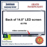 LED lcd laptop ACER 14Z 1401 Z1401 14.0 SLIM PIN 40