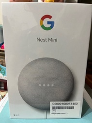 Google Nest Mini 第二代 全新品未拆封