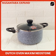 Dutch Oven Maxim Neostone Pan + Glass Lid 20 & 24 Cm