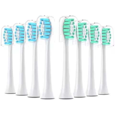 Replacement Toothbrush Heads Compatible with Philips Sonicare Soft Replacement Electric Brush Head 4