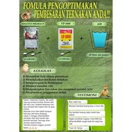 SPECIAL PROMO - MIGOTO PROBAC 9 + VP 1000/VITAMIN PENGEMUK AYAM/ITIK/KAMBING/LEMBU/KERBAU/ARNAB/PUYU