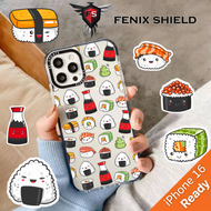 เคส FenixShield Ultra Hybrid [ SUSHI ] สำหรับ iPhone 16 / 15 / 14 / 13 / 12 / Plus / Pro / Pro Max