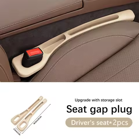2Pcs Car Seat Gap Filler for BMW X3 X5 X6 M3 F30 F10 E84 E83 E90 E91E60 Anti-Drop Organizer for Keys