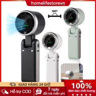 Quạt Cầm Tay mini quạt turbo jet quạt mini quạt phản lực cầm tay 5 cấp độ gió mạnh pin 4000mah