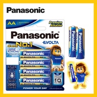 Panasonic Evolta 1.5v AA Alkaline Battery 4Pcs（Card）