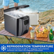 Car Refrigerator 6L Portable Mini Freezer, 12V Camping Electric Ice Box ,Camping Cooler Box Refrigeration And Insulation
