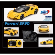 BBR Models BBRFER64031 Ferrari SF90 Giallo Modena