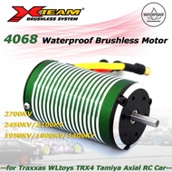 X-Team 4068 Waterproof Brushless Motor for RC Car 1/8 Trial Drift Racing On-road Off-road Buggy Mons