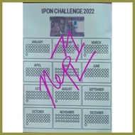 ◬ ♀ ♈ Ipon challenge sticker chart (3pcs na) + free
