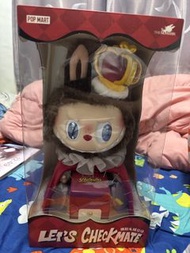 THE MONSTERS LABUBU 象棋大冒險系列搪膠毛絨公仔 國王