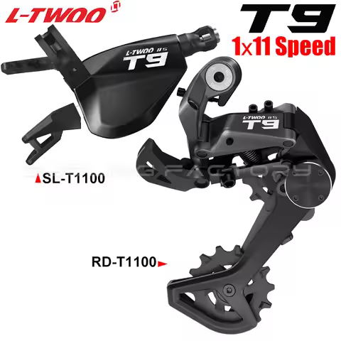 LTWOO T9 1X11 Speed MTB Transmission Groupset Two Way Release Trigger Shifter Stabilize Damping Rear