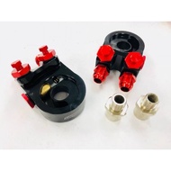 [ READY STOCK ] 41548 -  RL  RACINGLINES   Aluminum AN10 oil cooler adapter with Thermostat