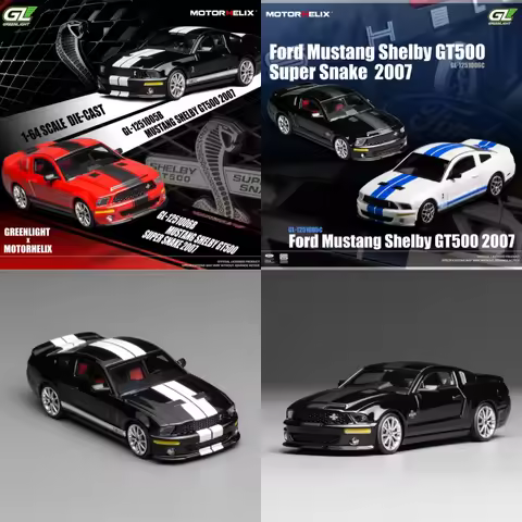 [PreSale] Motorhelix 1:64 Mustang Shelby GT500 TYPE R FL5 HKS S2000 JS FD2 EK9 Lancer EVO lV GSR Min