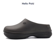 Hello Polo รองเท้าแตะ รองเท้าหัวโต ส้นหนา 3.5 ซม พื้นนุ่มมาก คลายเมื่อยเท้า กันลื่น สําหรับผู้หญิง และผู้ชายรองเท้าแตะแฟชั่นฤดูร้อน HP8009W