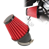 1x 48MM Red Air Intake Filter Pod For 50cc 90cc ATVs Quad Dirt Pit Bike Go Kart Aprilia Area 51 Soni