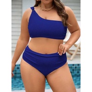 Big Bikini Set 2024 Woman Swimsuit 2-Piece Plus Size Swimwear Women Summer Swimming Suit Beach Wear 