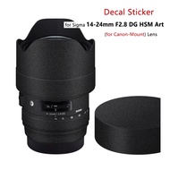 Sigma 14-24 F2.8 EF Mount Lens Stickers Cover Protective Skin For Sigma 14-24mm f/2.8 DG HSM Art Len