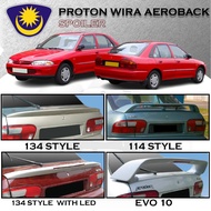 PROTON WIRA AEROBACK SPOILER BODYKIT ROOF TOP SPOILER GLASS SPOILER REAR SPOILER FOR WIRA AEROBACK