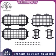 For MN D90 MN98 MN99S Steel Rear and Side Metal Stereoscopic Window Mesh Protective Net 1/12 RC Car 