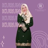 【RoseBella】KURUNG SAREE MAHDURI (GREEN)