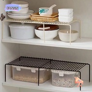 FANSIN1 Adjustable Cupboard Shelf Condiment Storage Makeup Organizer Space Saving Kitchenware Spice Racks
