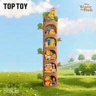 【100% Authentic】Disney Winnie Hundred Acre Wood Tree House Series 1 Set Blind Box Cute Winnie The Po