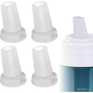 4 Pack Brita Water Bottle Mouthpiece Replacement - Silicone Bite Valve for Brita Filter & Stainless 