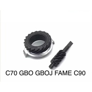 HONDA C70 GBO GBOJ FAME C90 METER GEAR GIGI SPEEDO METER