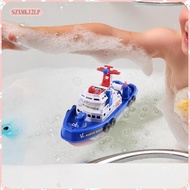 [szxmkj2lp] Electric Fireboat for Children, Bath Toy, Fireboat Model, Ferry for Children Ages 3 And 