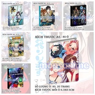 A5 Album containing Aikatsu Jojo Black clover Horimiya Death note cards 80 binder boxes many manga a