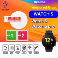 Realme Watch S pro 2.5D clear tempered glass screen protector anti scratch tali jam protect spro sma
