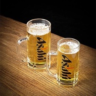 asahi扎啤杯朝日啤酒杯日料店專用酒杯酒吧商用精釀啤酒杯子個性