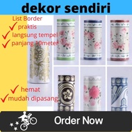 List BORDER / WALL BORDER LIST / STICKER BORDER MOTIF