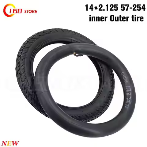 14 Inch 14x2.125 57-254 Tyre Inner Tube for 14'' Electric Vehicle Pneumatic Wheel Tyre 14* 2.125 Ele