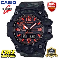 Jam Tangan Lelaki Original G Shock GWG1000 BIG MUDMASTER Men Sport Watch Dual Time Display 200M Water Resistant Shockproof and Waterproof World Time LED Auto Light Compass Boy Sports Wrist Watches with 4 Years Warranty GWG-1000MH-1A (Ready Stock)