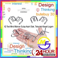 Iq Test Mind Game Toys Brain Teaser Toys Puzzles Iq Test Set Unlock Game Magic Toys