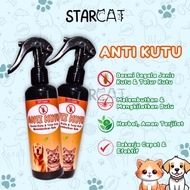 Sc ANTI Flea 100 ML Flea Medicine Cat Dog Flea Repellent Herbal Safe to Lick Elope Flea Remover