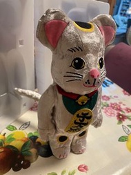 BE@RBRICK 招財貓 400% 著ぐるみ 銀