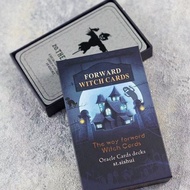 Witch tarot cards English Board Game Card Game witch tarot cards 12X7CM Party Leisure Game