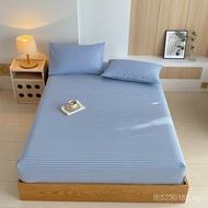 Fitted Sheet Old Coarse Cloth Mattress Pure Cotton Dust Cover Protector Thickened Non-Slip Full Wrap