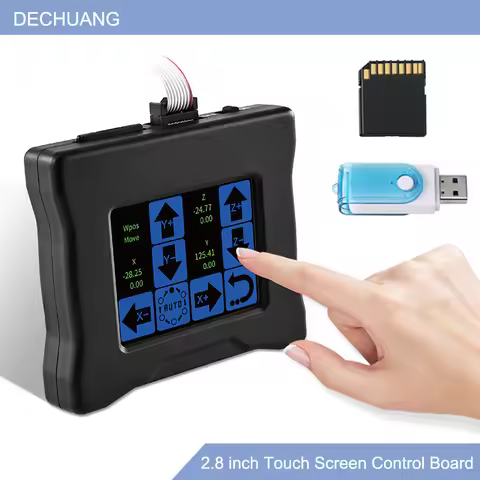 CNC Touchscreen Offline Controller 2.8inch TFT Screen GRBL Offline Control for 3018 3018 Pro 3020 45