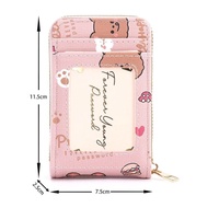 13-slot wallet, girls' card wallet, atm card wallet, women's card wallet
