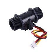 Transparent Transparent Black Flow Meter YF-201C Water Flow Sensor Turbo Flow Meter 4 Points Flow Se