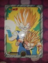 龍珠 Dragon Ball Super 龍珠超 Jumbo Carddass Card 大白咭 大白卡 一張 鳥山明 幻變咭 萬變卡 本彈 激鬥 珍寶  No.7 超級撒亞人 超西 超1 西1 比達