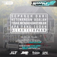 Banyumil pickup truck word stickers pickup truck window variation stickers bebas request