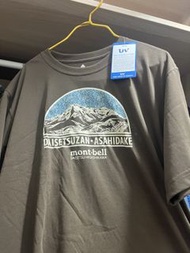 Mont-bell wickron 大雪山旭岳 限定 T 恤