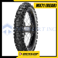 Dunlop Tires MX71 90/100-16 52M Tubetype Off-Road Motorcycle Tire (Rear)