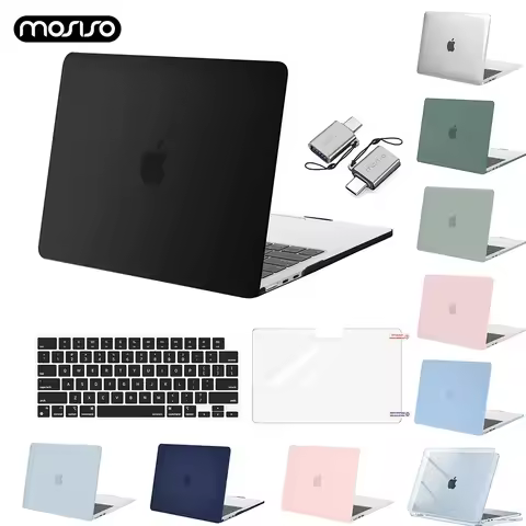 MOSISO case for MacBook Air 13 13.6 15 inch M4 A3240 M3 A3113 A2681 A1932 A1708 for Macbook Pro13 14